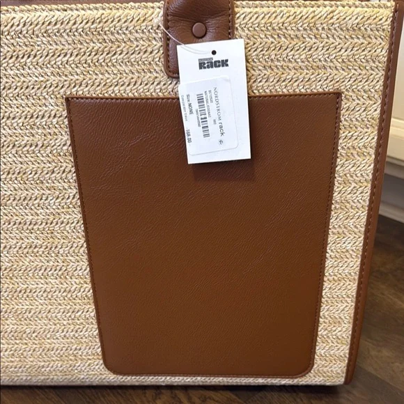 BCBG Large Brown and Tan Tote Bag - Picture 2 of 7